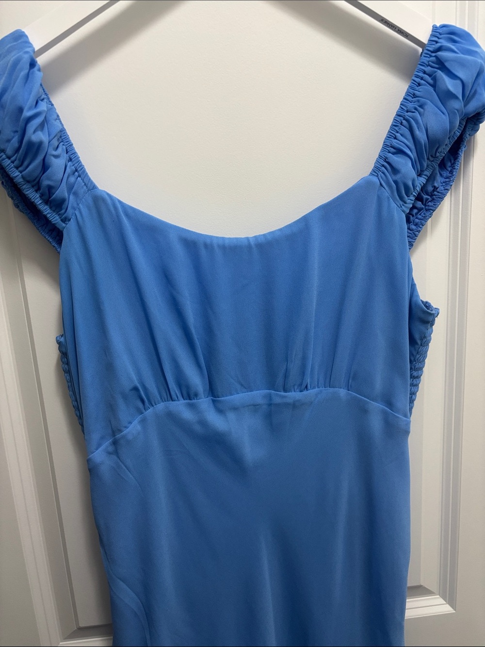 Abercrombie & Fitch Light Blue Midi dress